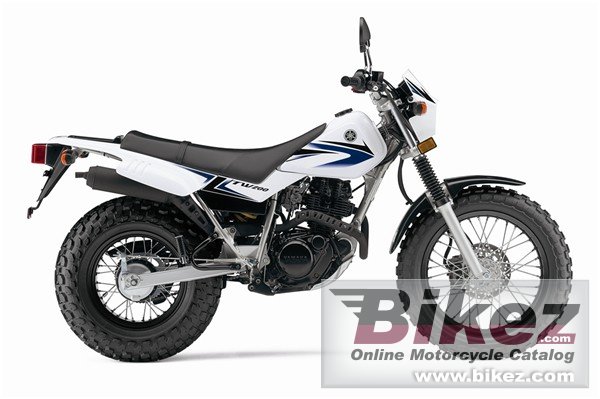 Big Yamaha tw200 picture and wallpaper from Bikez.com